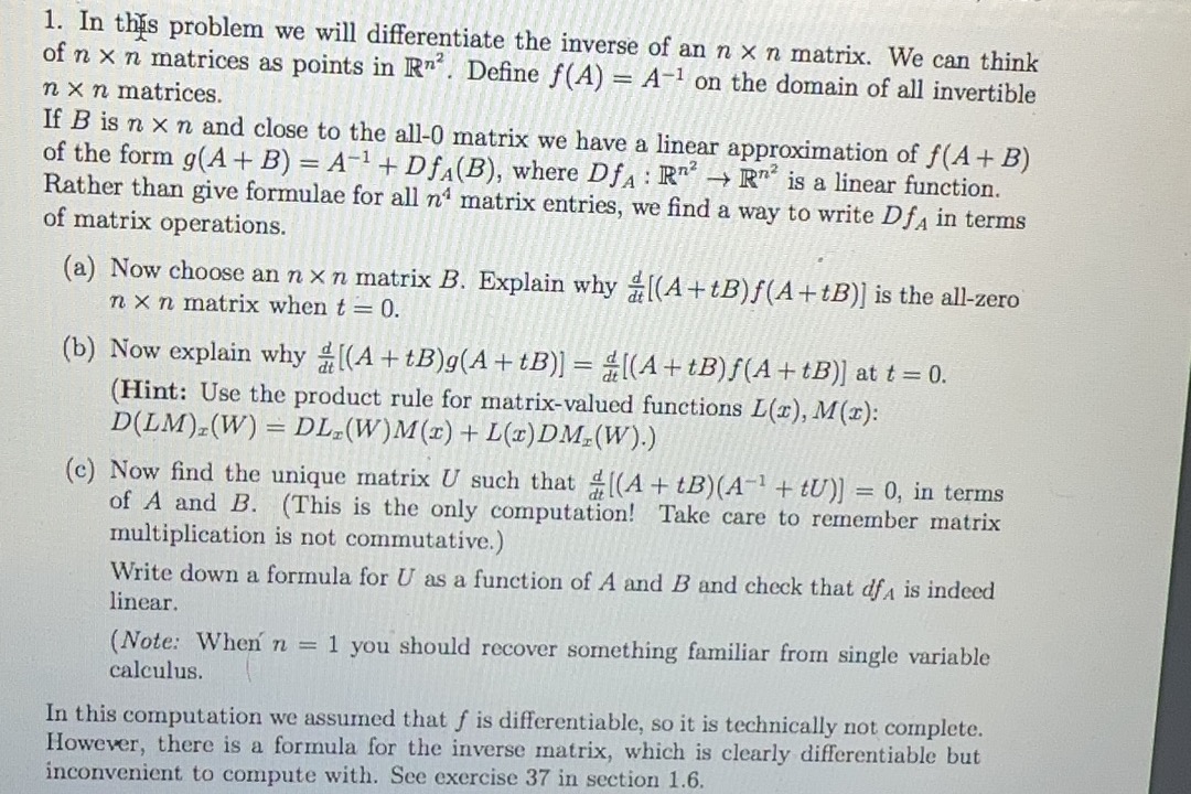 Solved Question B And C(b) ﻿Now Explain Why | Chegg.com