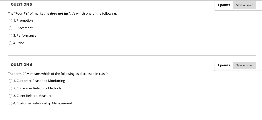 Solved QUESTION 1 1 points Save Answer In the world of | Chegg.com