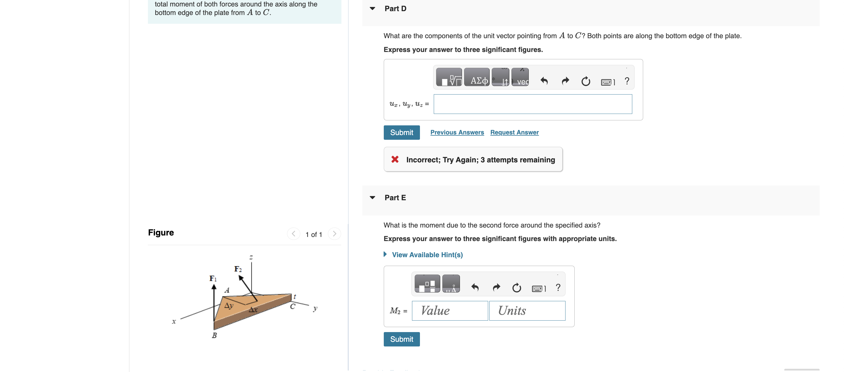 solved-moment-of-a-force-about-a-specified-axis-setup-and-chegg