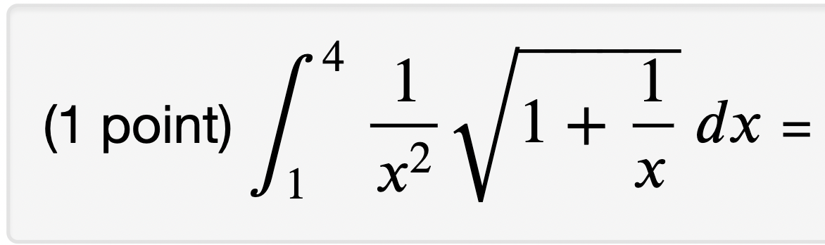 Solved = - *p*+1/4, +1/4 (1 point) | Chegg.com