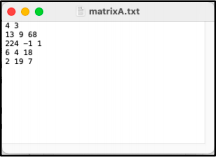 Solved Write a program called MatrixProcessor.java. In this | Chegg.com