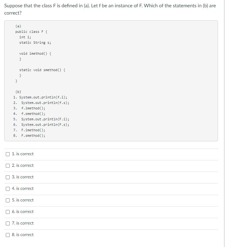 Solved Suppose that the class F is defined in (a). Let f be | Chegg.com