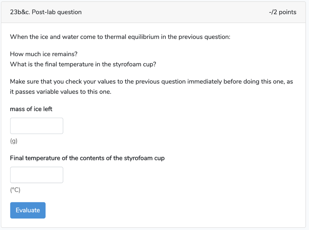 solved-23a-post-lab-question-0-1-points-a-159-g-sample-of-chegg