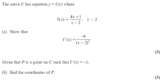 Solved The Curve C Has Equation Y Fx Where Fx 4x2