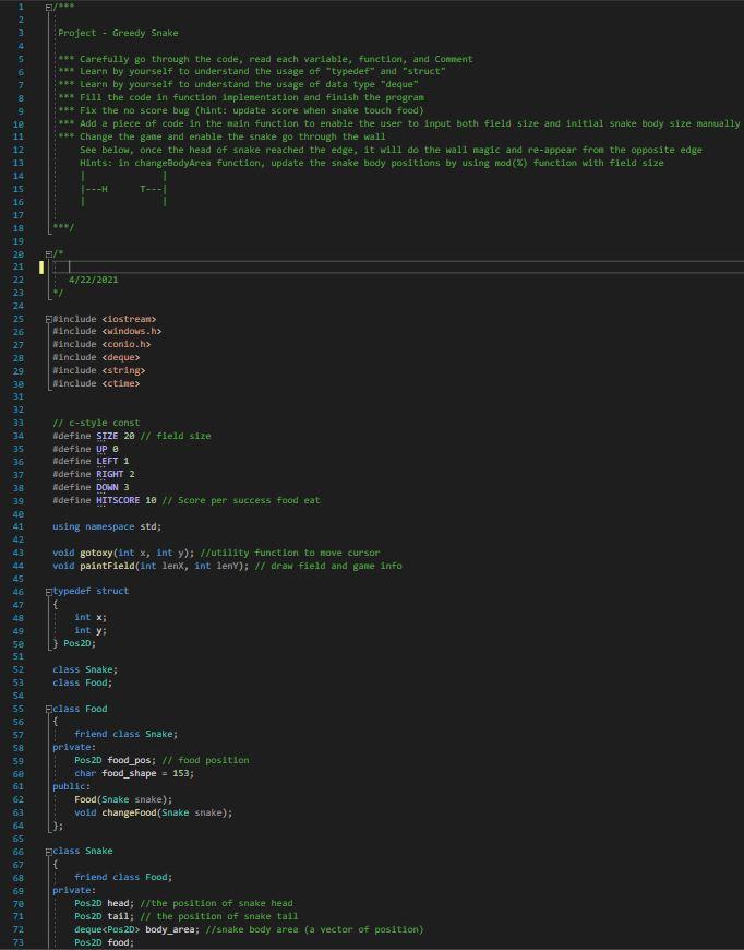 Fix this code so it will run, the objective is to | Chegg.com