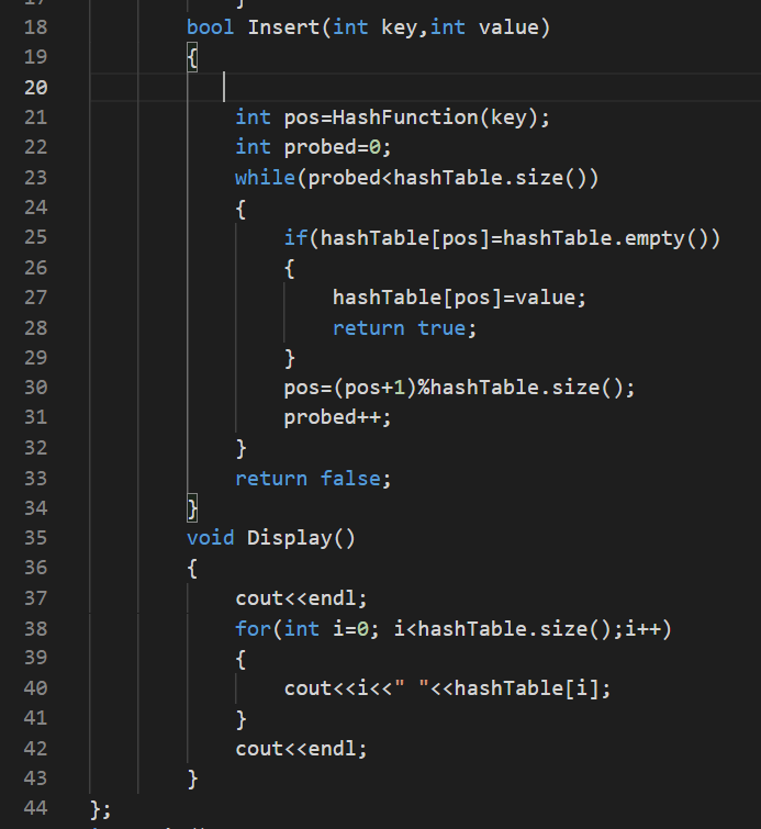 Solved 1 2 3 4 5 6 7 8 9 10 11 12 13 //HTS=HashTab] #include | Chegg.com