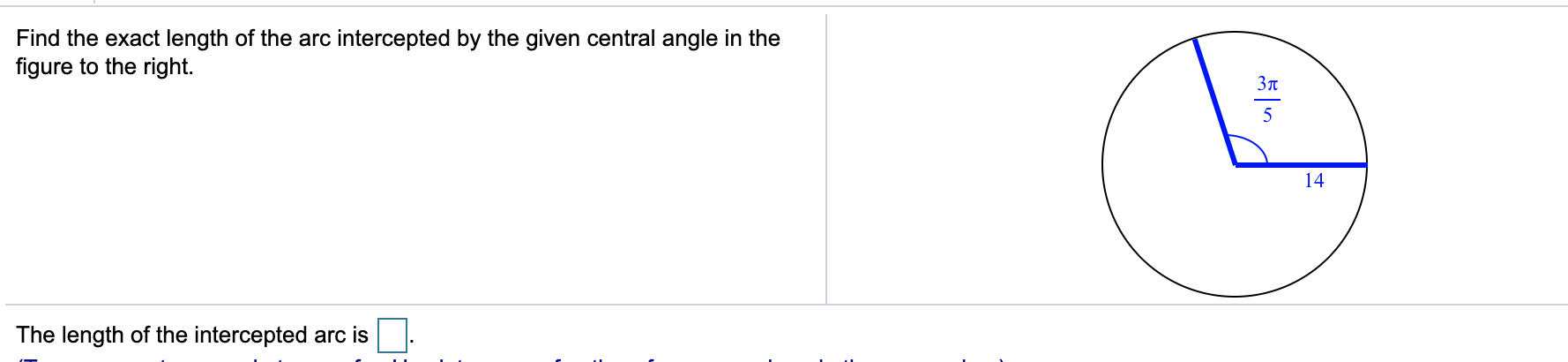 question-video-finding-the-measure-of-a-central-angle-given-its-arc-s