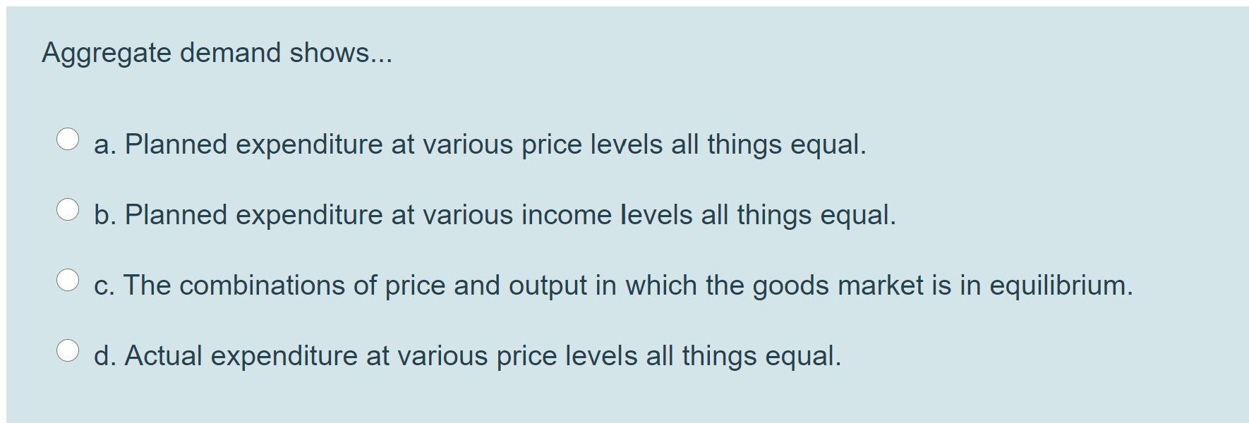 Solved Aggregate Demand Is Given By P 100 Y Aggregat Chegg Com