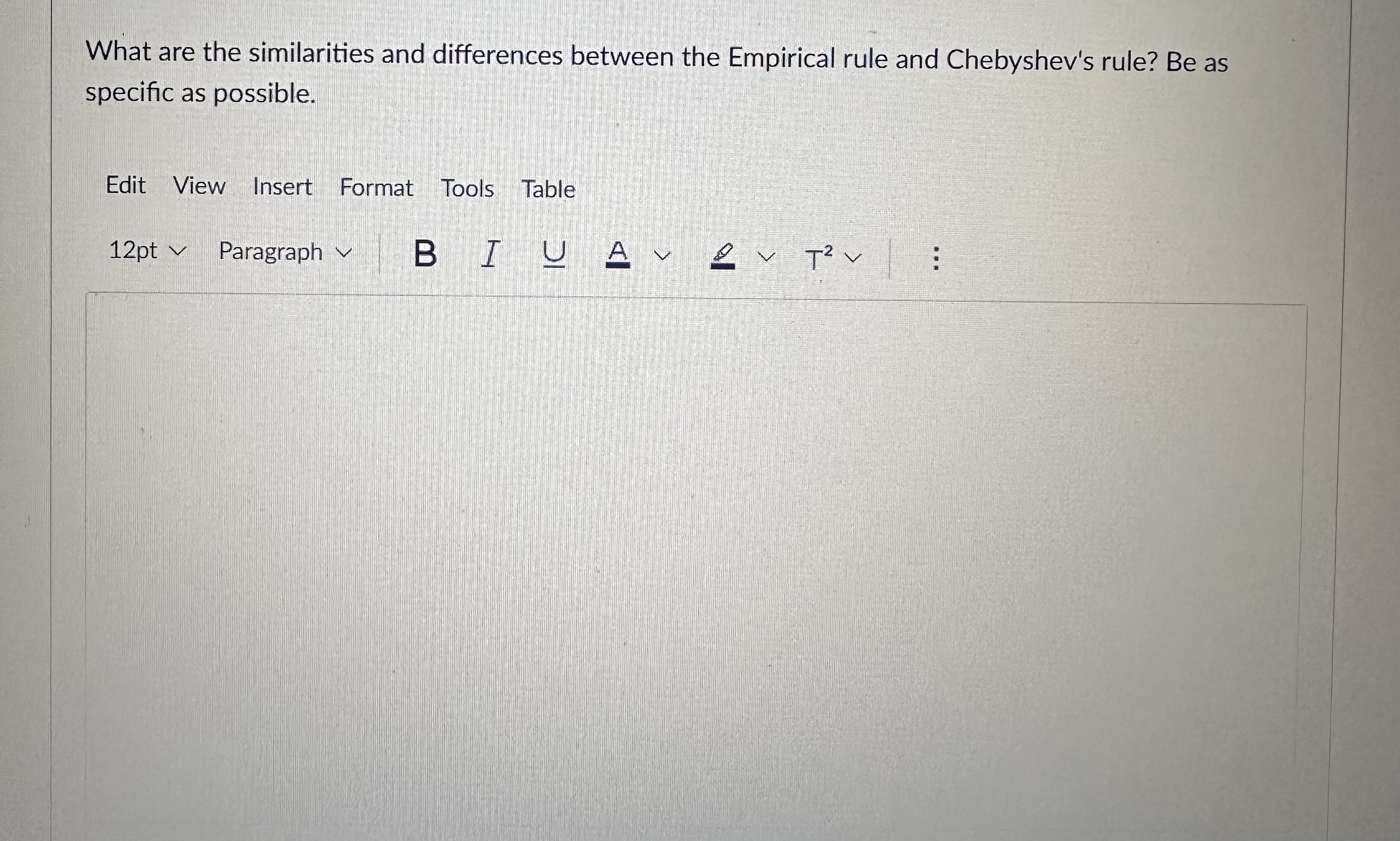 Solved What are the similarities and differences between the | Chegg.com
