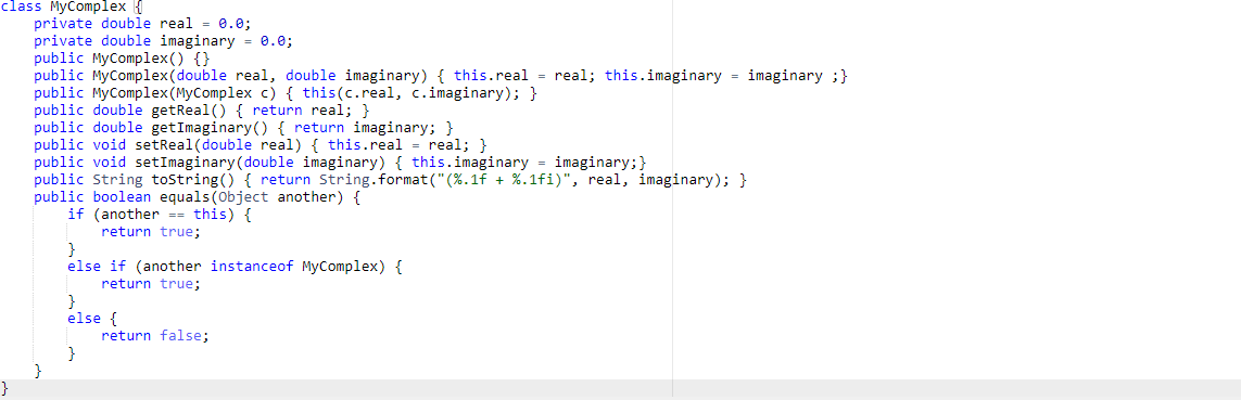 Solved Define a class named My Complex which models complex | Chegg.com
