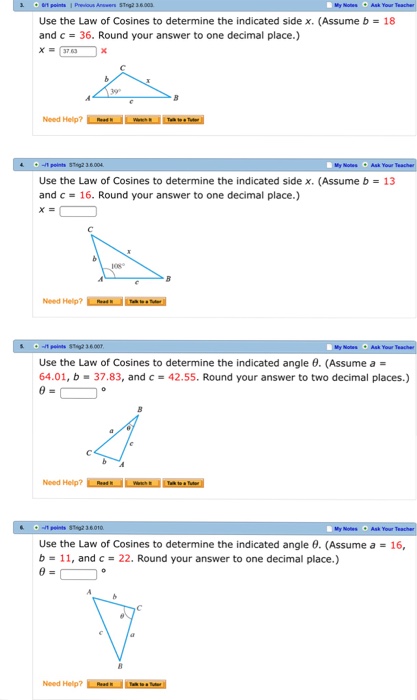 solved-use-the-law-of-cosines-to-determine-the-indicated-chegg