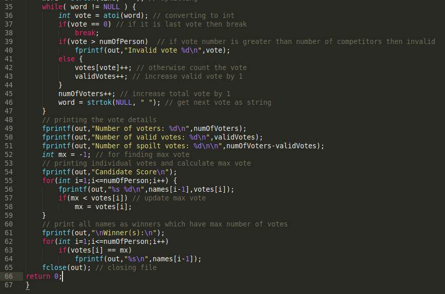 Solved Modify the following program in C langauge to use | Chegg.com