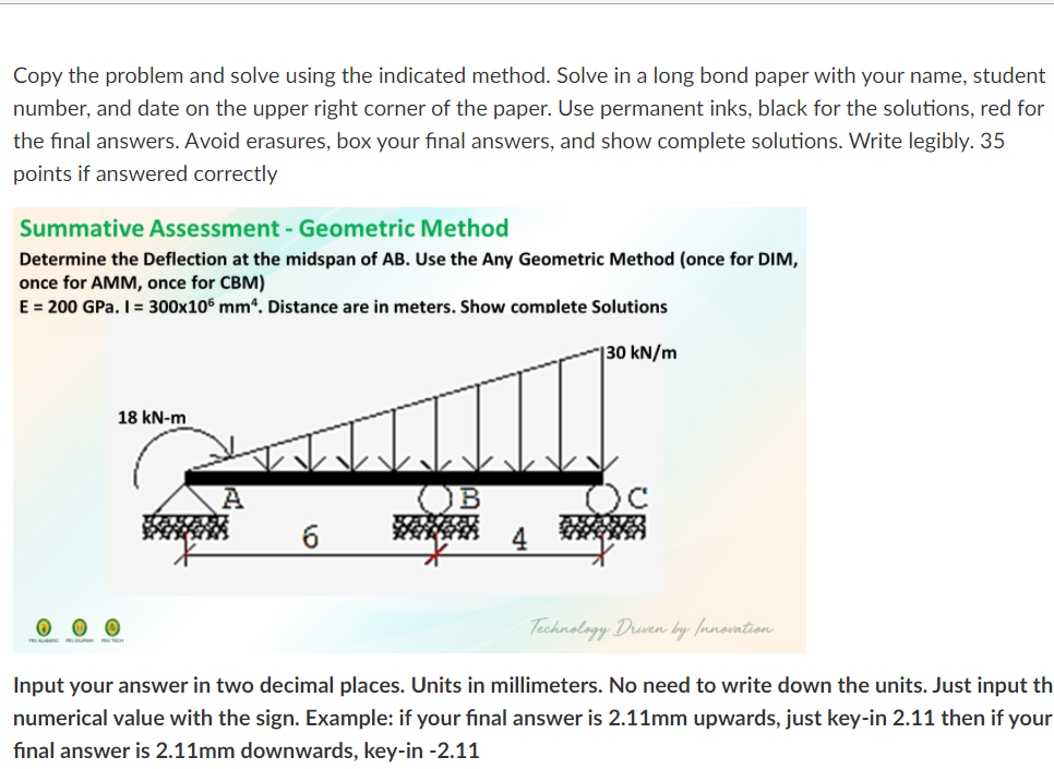 Solved Copy the problem and solve using the indicated | Chegg.com