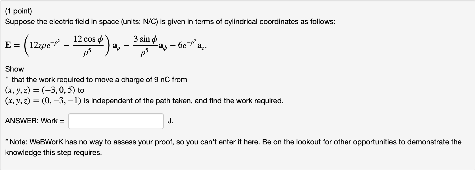 Solved Suppose The Electric Field In Space units N C Is Chegg solved-suppose-the-electric-field-in-space-units-n-c-is-chegg