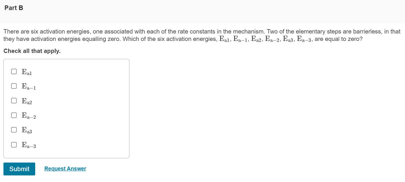 Solved For the following reaction studied in the gas phase | Chegg.com