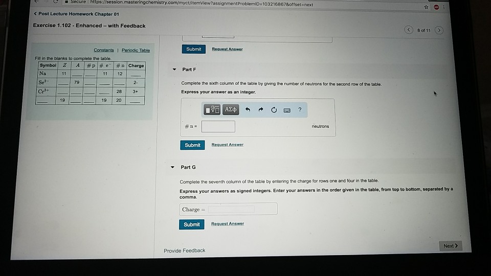 Solved 1astegch mistry Chegg