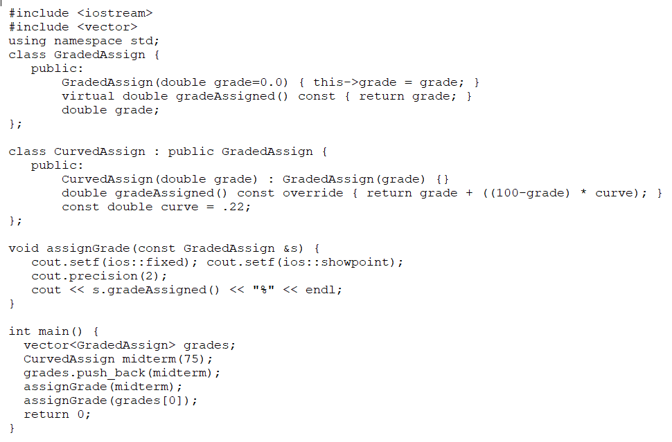 Solved #include #include using namespace std; class | Chegg.com