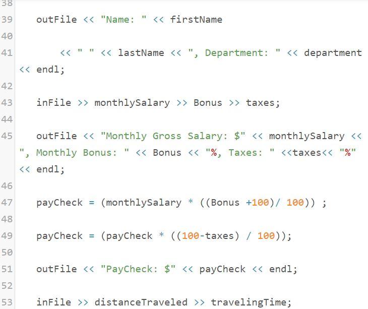 Solved This is my code, how can I make it look like this in | Chegg.com