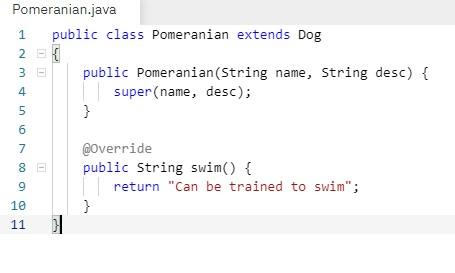 Solved Create an object of each class in main.java for the | Chegg.com