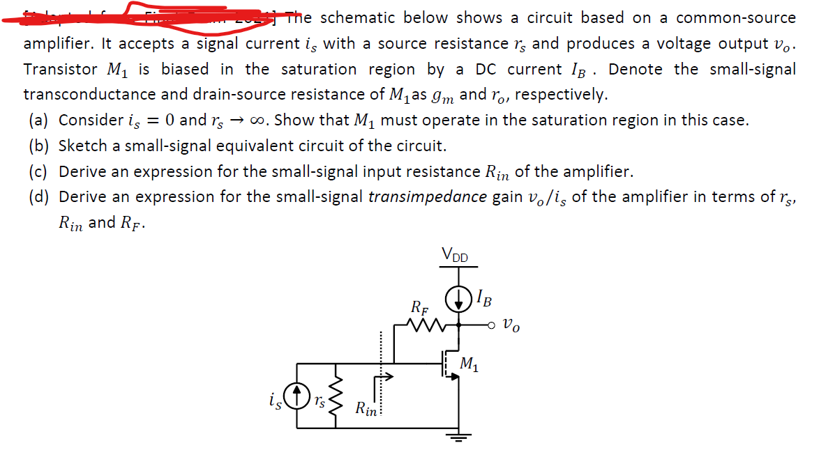 Solved The schematic below shows a circuit based on a | Chegg.com