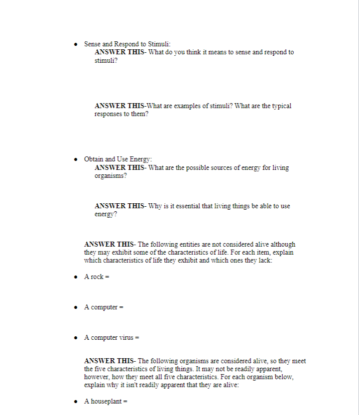 Solved Study Guide Chapter 2: Chemistry and Molecules of | Chegg.com