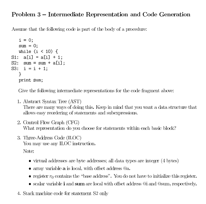 solved-problem-3-intermediate-representation-code-generat