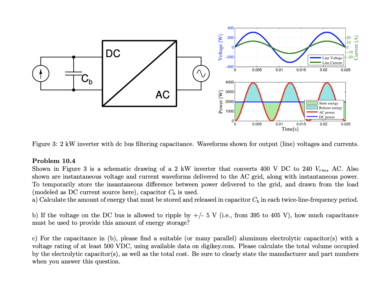 Solved Problem 10.4 Shown in Figure 3 is a schematic drawing | Chegg.com