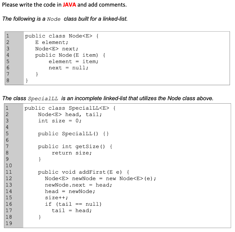 Solved Please write the code in JAVA and add comments. The | Chegg.com