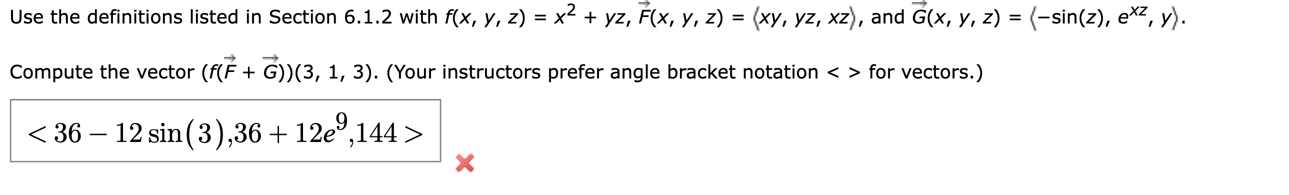 Solved Use The Definitions Listed In Section 6 1 2 With F X