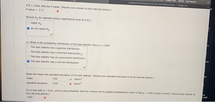 Solved please answer the red x’s p-valuestandard deviation | Chegg.com