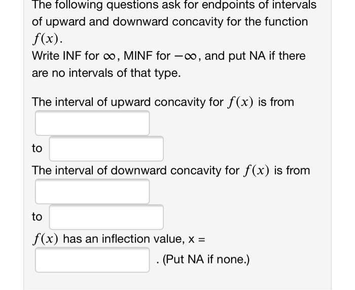 Solved (1 point) Consider the function er 5 +e f(x) = Then | Chegg.com