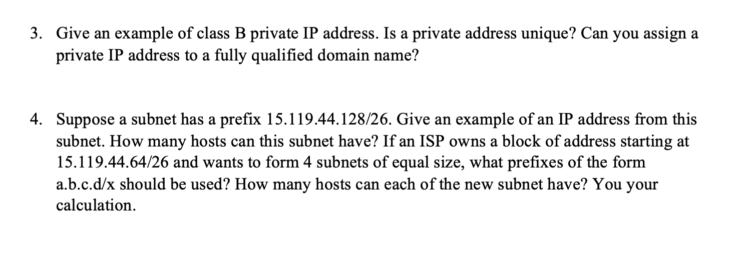 class b public ip address example