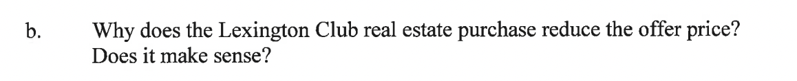 High Quality SOLUTION B. ﻿Why Does The Lexington Club Real Estate ...