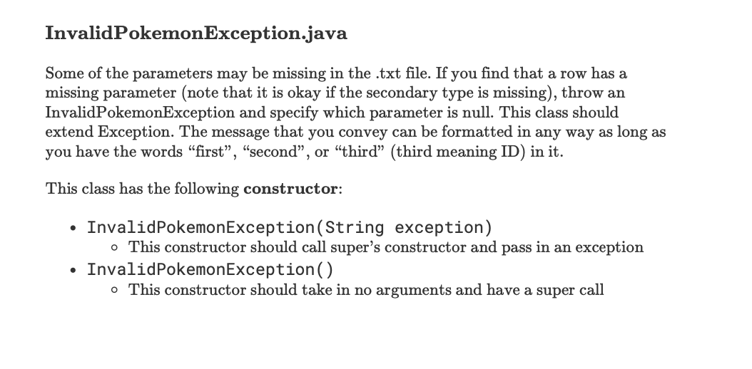 Solved Compare Pokemon.java This interface will define