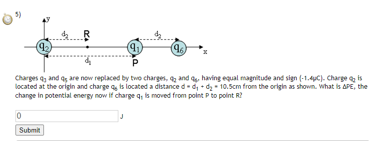 Solved A point charge 42 =-1.4 C is fixed at the origin of a | Chegg.com