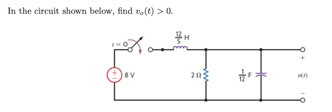 Solved In the circuitIn the circuit shown below, find | Chegg.com