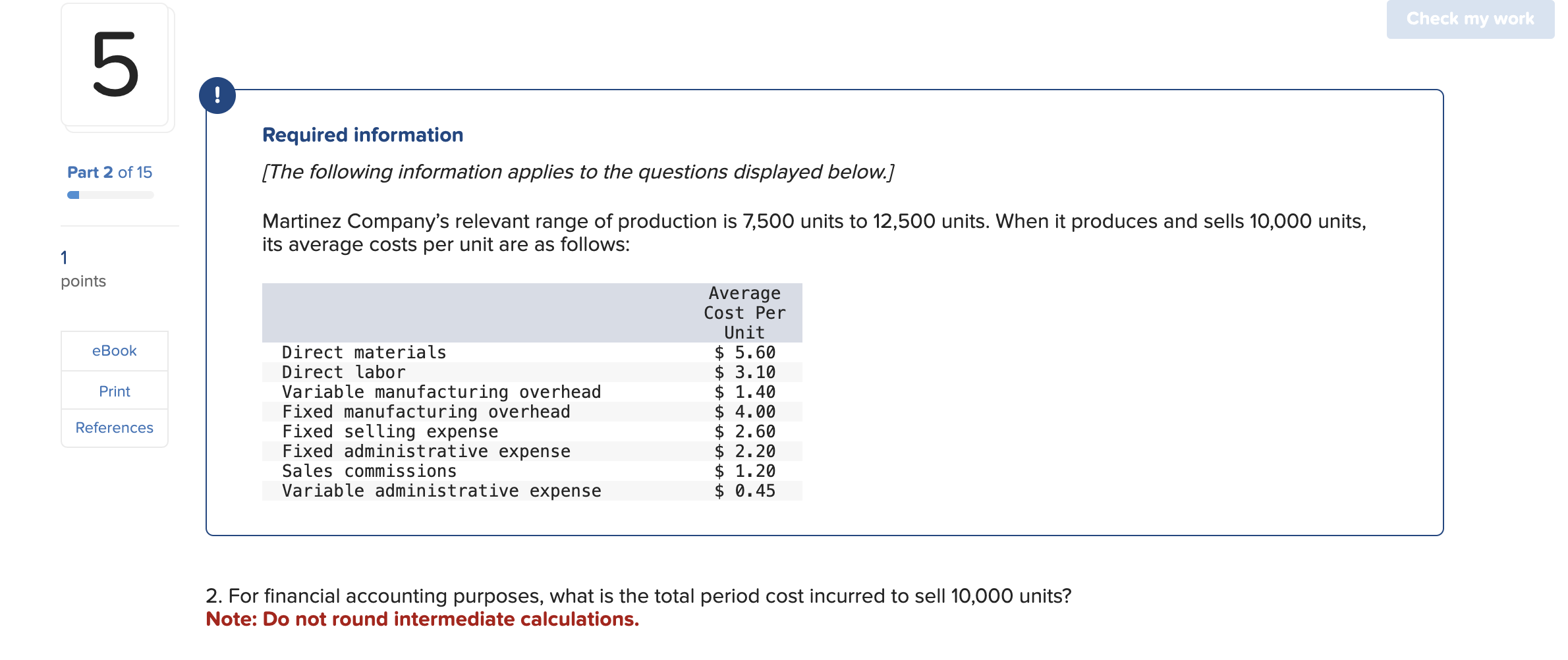 Solved Required information[The following information | Chegg.com