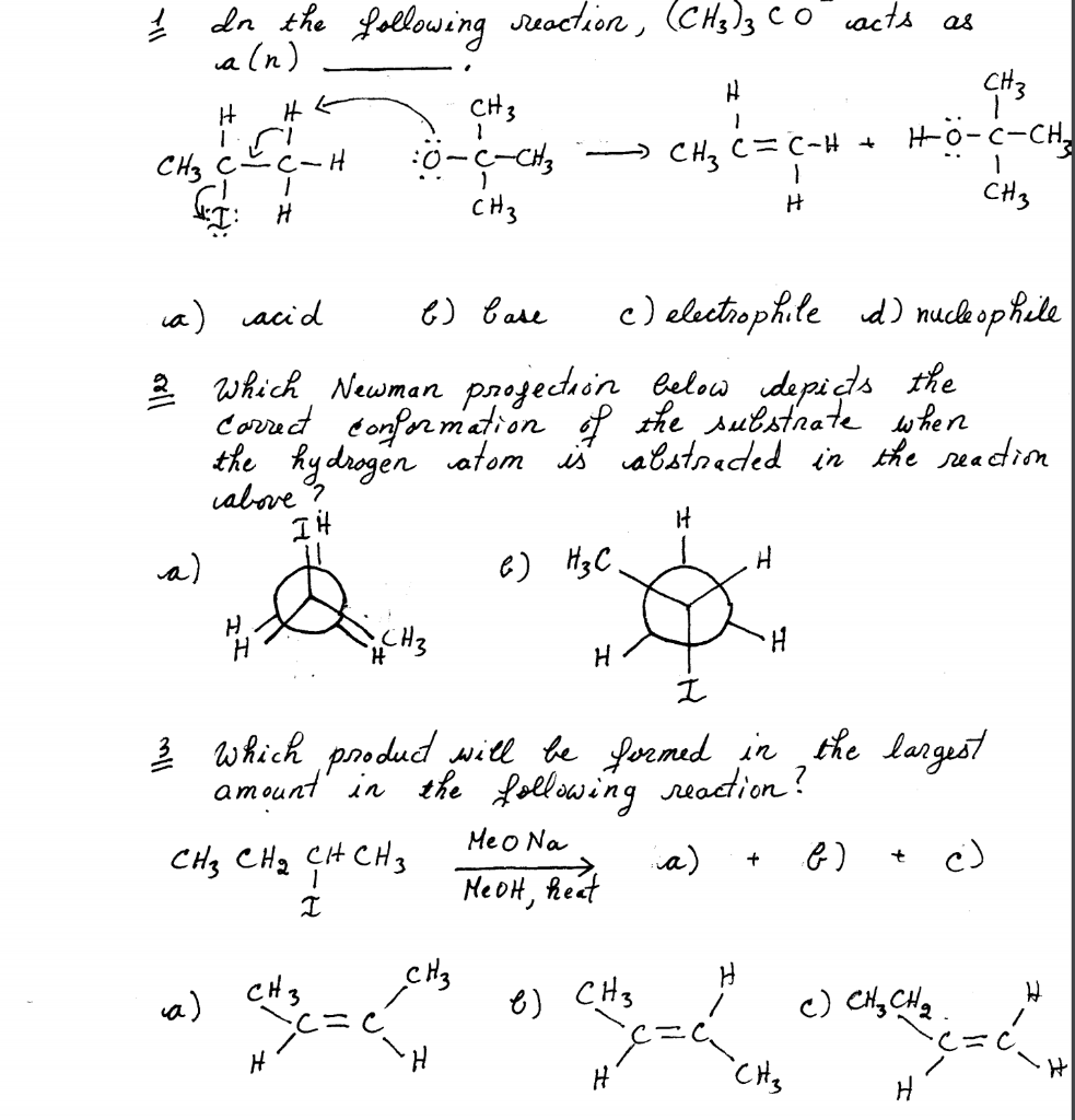 4 Dl The Reaction In Question 3 Is Carried Out Using Chegg Com