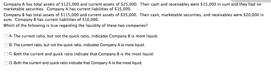 whats more liquid notes receivables or investments