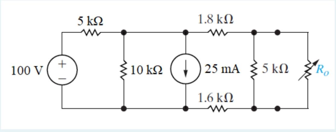 Solved The Variable Resistor In The Circuit Above Is Tuned 