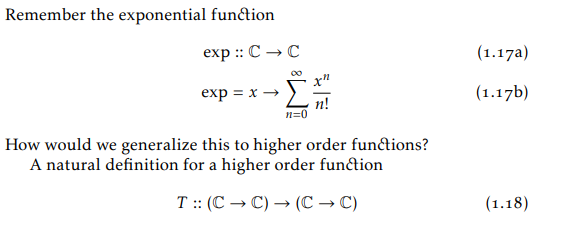 exponential definition