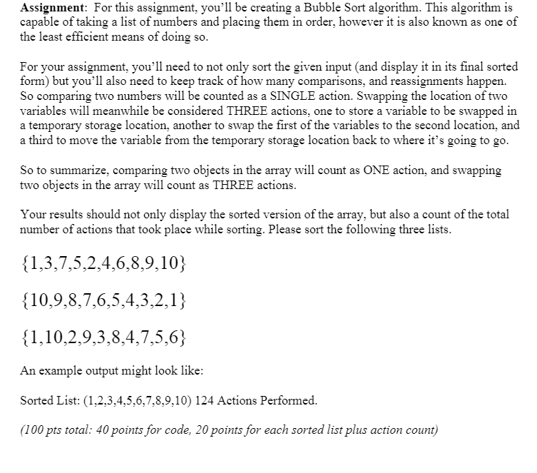 Implement Bubble Sort in C - QnA Plus