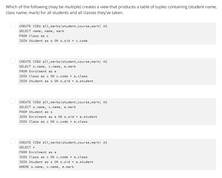 Solved Question 1 Use the following tables to answer | Chegg.com