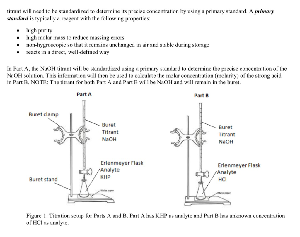 Solved Volumetric Analysis Objectives To Learn And Practice Chegg Com