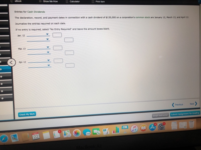Solved eBook Show Me How Print Item Entries for Cash | Chegg.com