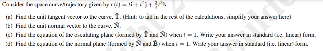 Solved I need help on part c and part d. I have included the | Chegg.com