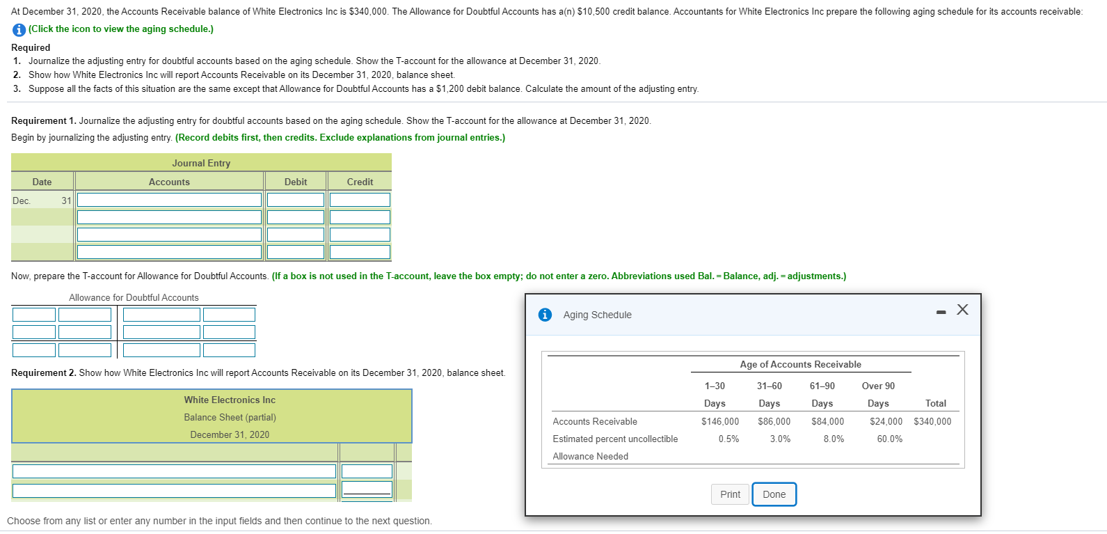 Solved The postclosing trial balance of Earle Real Estate