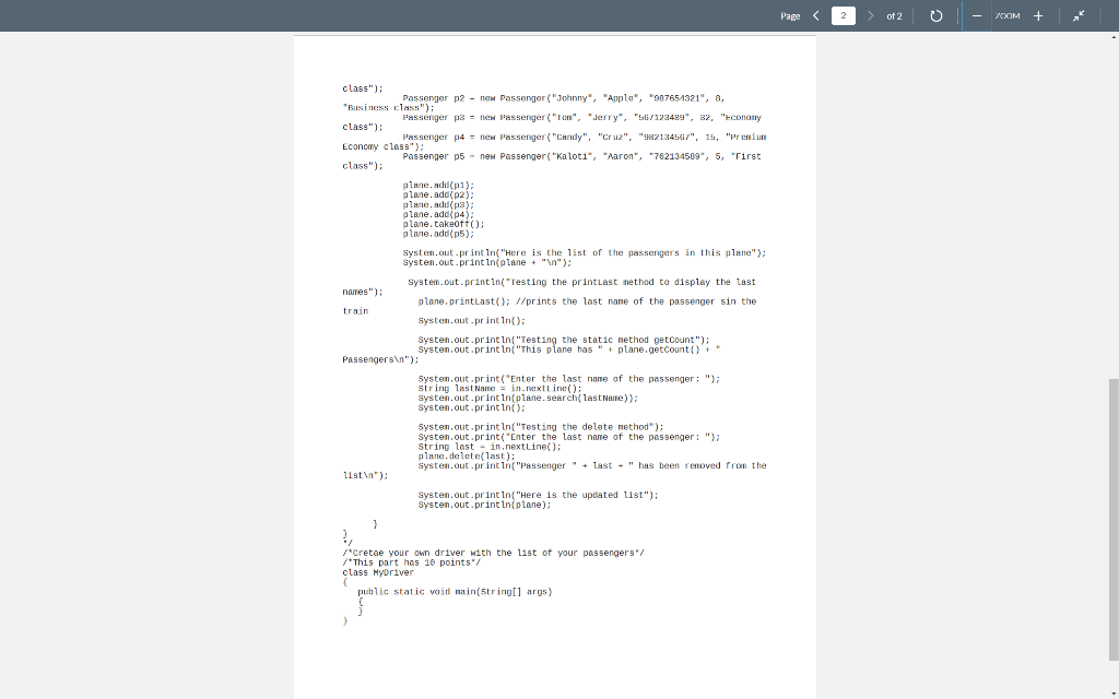 Solved Help me to change the code to the one java file, | Chegg.com