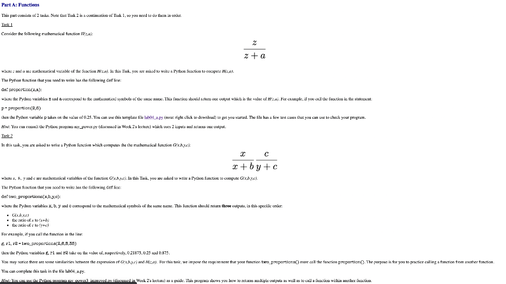 Solved I need help for what the specific python to use for | Chegg.com