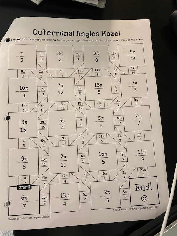 solved-coferninal-angles-maze-ections-find-an-angle-chegg